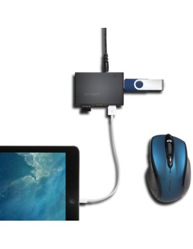 Kensington Hub a 4 porte USB 3.0 con funzionalità di ricarica UH4000C - Nero