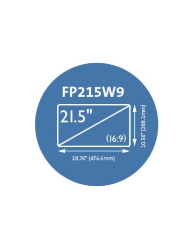 Kensington Schermo per la privacy FP215W9 per monitor widescreen 21,5” (16 9)