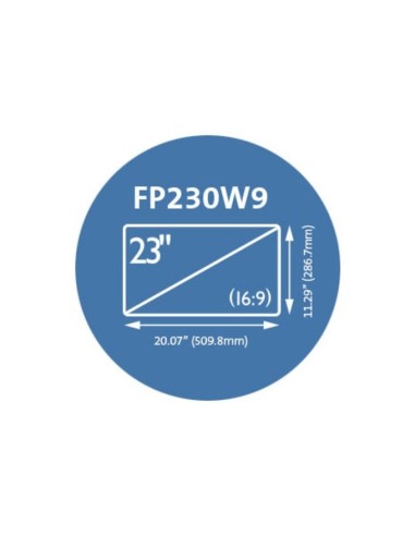 Kensington Schermo per la privacy FP230W9 per monitor widescreen 23” (16 9)