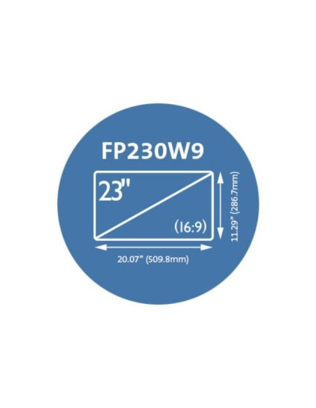 Kensington Schermo per la privacy FP230W9 per monitor widescreen 23” (16 9)