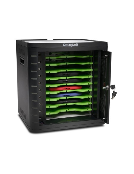 Kensington Armadietto universale di ricarica e sincronizzazione per tablet universale - Nero