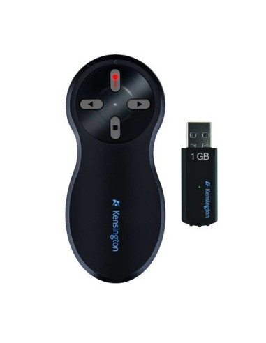 Kensington Telecomando wireless per presentazioni con puntatore laser e memoria di archiviazione