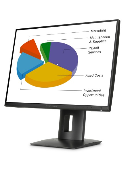 HP Z24n 61 cm (24") 1920 x 1200 Pixel Full HD LED Nero