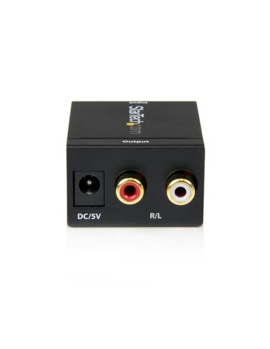 StarTech.com Convertitore audio da coassiale digitale SPDIF o ottico Toslink a RCA stereo