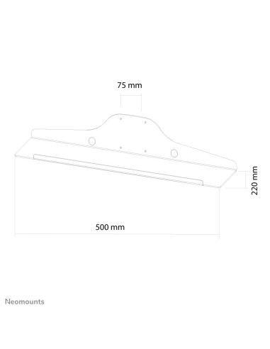 Neomounts by Newstar Portatastiera e portamouse