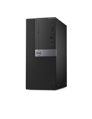 DELL OptiPlex 7050 DDR4-SDRAM i5-7500 Mini Tower Intel® Core™ i5 8 GB 256 GB SSD Windows 10 Pro PC Nero