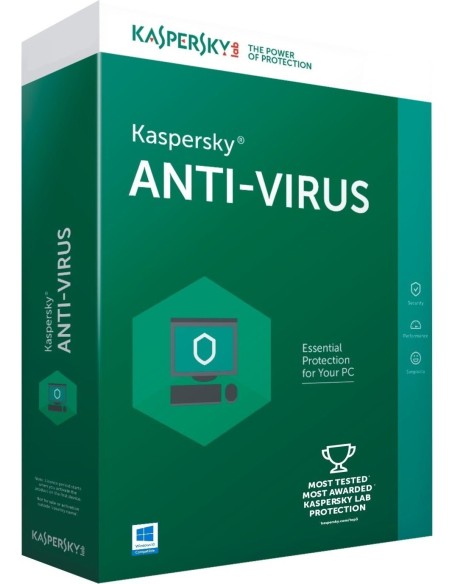 Kaspersky Lab Anti-Virus 2018 ITA Licenza completa 1 licenza e 1 anno i