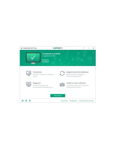 Kaspersky Lab Anti-Virus 2017, 1Y, 3U, IT ITA 3 licenza e 1 anno i