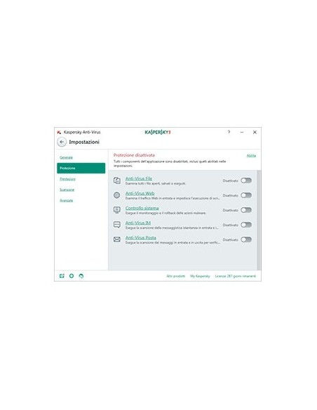 Kaspersky Lab Anti-Virus 2017, 1Y, 3U, IT ITA 3 licenza e 1 anno i