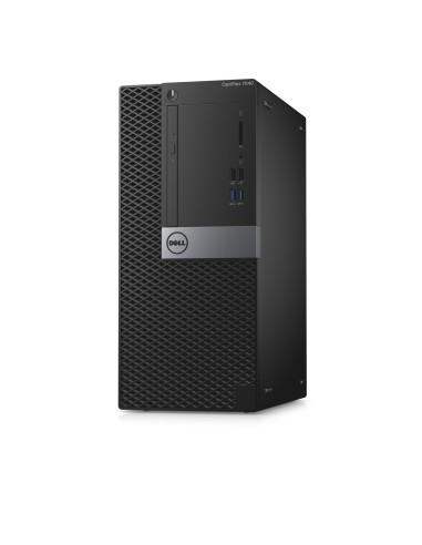 DELL OptiPlex 7040 DDR3L-SDRAM i7-6700 Mini Tower Intel® Core™ i7 8 GB 500 GB HDD Windows 10 Pro PC Nero