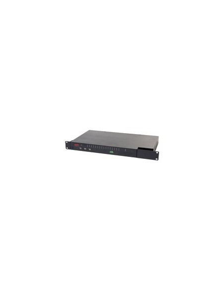 APC KVM 2G switch per keyboard-video-mouse (kvm) Montaggio rack Nero
