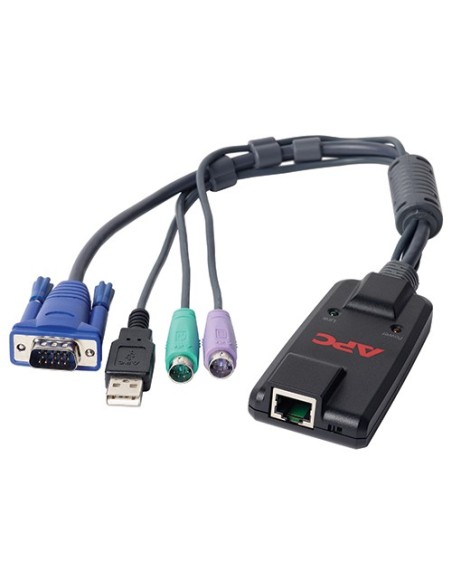 APC KVM-PS2VM cavo per tastiera, video e mouse Nero