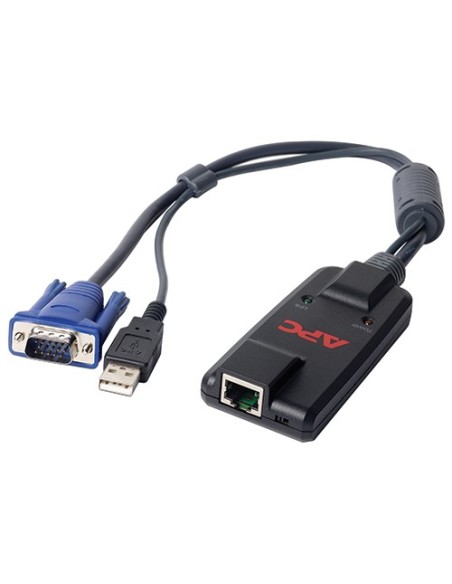APC KVM-USB cavo per tastiera, video e mouse Nero