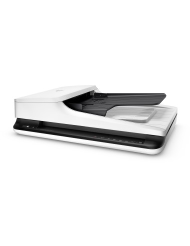 HP Scanjet Pro 2500 f1 Scanner piano e ADF 1200 x 1200 DPI A4 Nero, Bianco