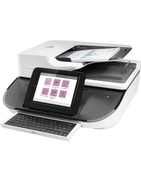 HP Flow 8500 fn2 Scanner piano e ADF