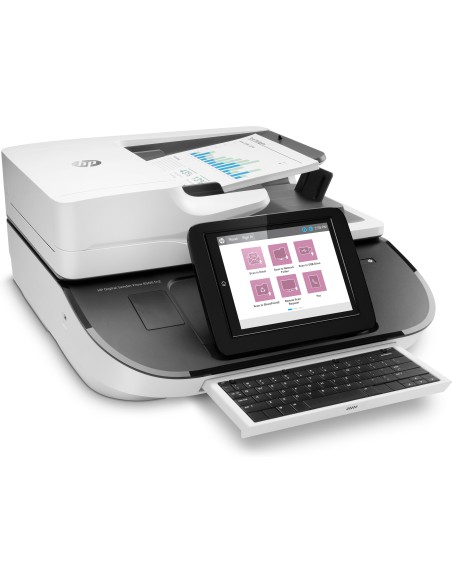 HP Flow 8500 fn2 Scanner piano e ADF