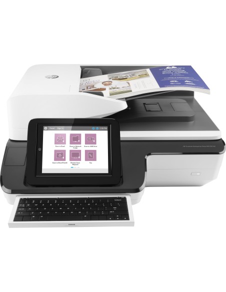 HP Scanjet Enterprise Flow N9120 fn2 Scanner piano e ADF 600 x 600 DPI A3 Nero, Bianco