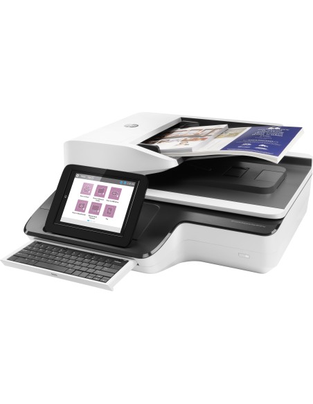 HP Scanjet Enterprise Flow N9120 fn2 Scanner piano e ADF 600 x 600 DPI A3 Nero, Bianco