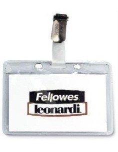 Fellowes L453TR badge e porta badge PVC 100 pz