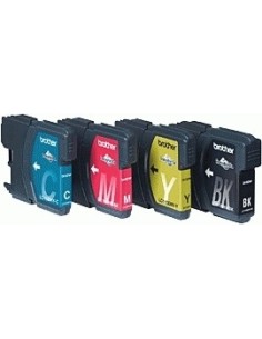 Brother LC-1100HYVALBP cartuccia d'inchiostro 4 pz Originale Resa elevata (XL) Nero, Ciano, Magenta, Giallo 2