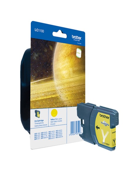 Brother LC-1100Y cartuccia d'inchiostro 1 pz Originale Giallo