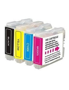 Brother LC-121VALBP cartuccia d'inchiostro 4 pz Originale Nero, Ciano, Magenta, Giallo