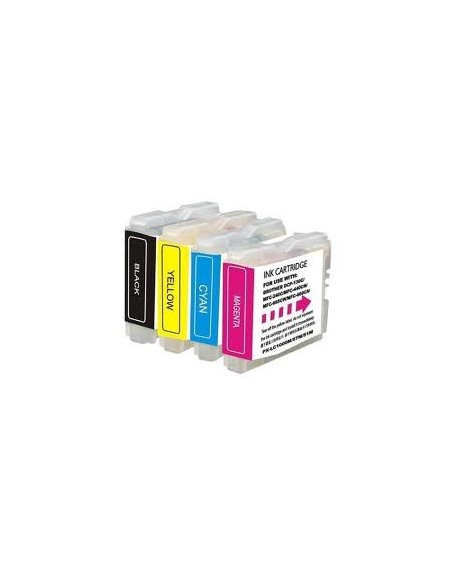 Brother LC-121VALBP cartuccia d'inchiostro 4 pz Originale Nero, Ciano, Magenta, Giallo