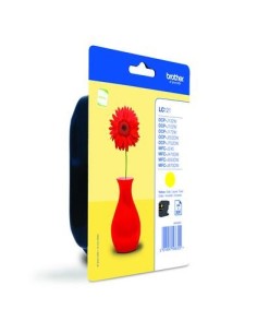 Brother LC-121Y cartuccia d'inchiostro 1 pz Originale Resa standard Giallo