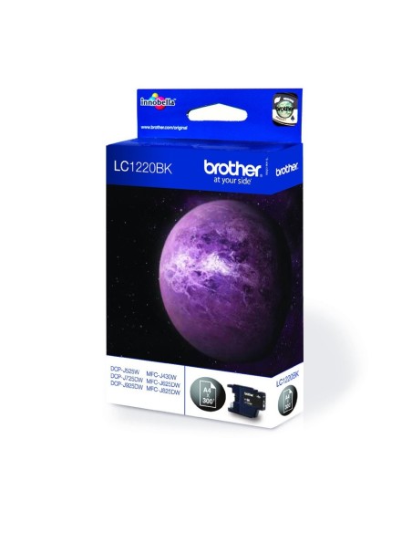 Brother LC-1220BKBP cartuccia d'inchiostro 1 pz Originale Nero
