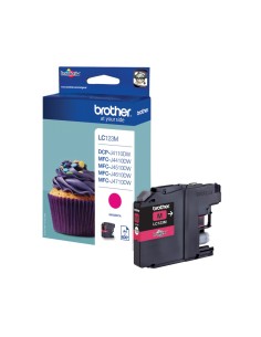 Brother LC-123M cartuccia d'inchiostro 1 pz Originale Resa elevata (XL) Magenta