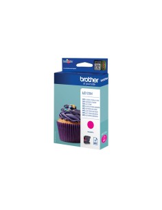 Brother LC-123M cartuccia d'inchiostro 1 pz Originale Resa elevata (XL) Magenta 2