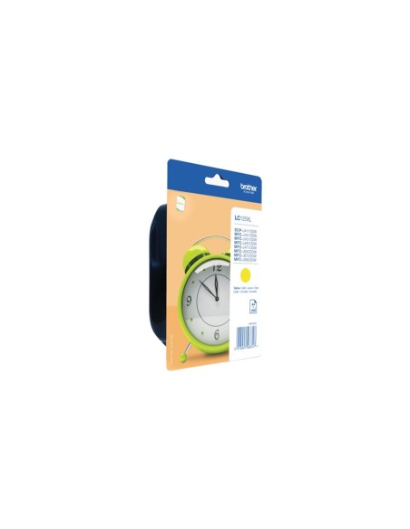 Brother LC-125XLY cartuccia d'inchiostro 1 pz Originale Resa extra elevata (super) Giallo