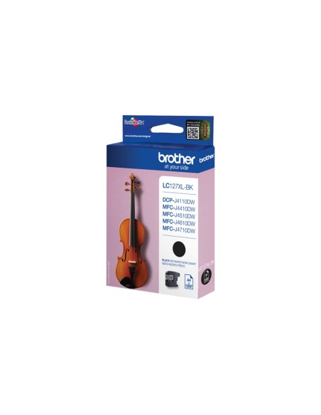 Brother LC-127XLBK cartuccia d'inchiostro Originale Resa extra elevata (super) Nero