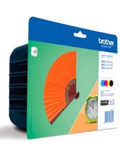 Brother LC-129XLVALBP cartuccia d'inchiostro 1 pz Originale Nero, Blu, Rosso, Giallo