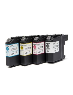 Brother LC-223VALBP cartuccia d'inchiostro 4 pz Originale Nero, Ciano, Magenta, Giallo 2