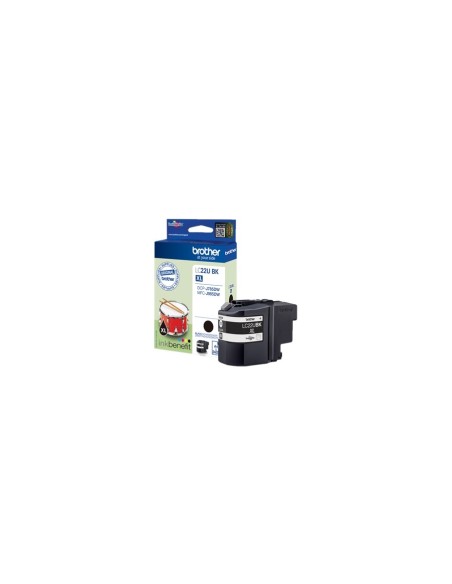 Brother LC-22UBK cartuccia d'inchiostro Originale Resa elevata (XL) Nero