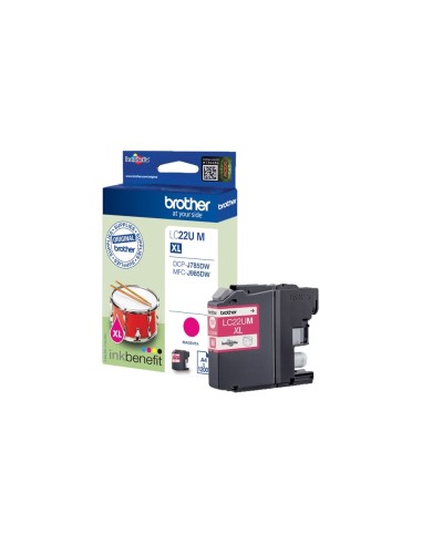 Brother LC-22UM cartuccia d'inchiostro Originale Resa elevata (XL) Magenta