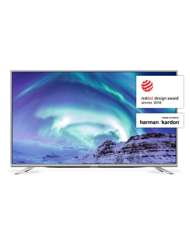 Sharp LC-55CUF8472ES TV 139,7 cm (55") 4K Ultra HD Smart TV Wi-Fi Argento
