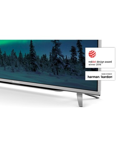 Sharp LC-55CUF8472ES TV 139,7 cm (55") 4K Ultra HD Smart TV Wi-Fi Argento