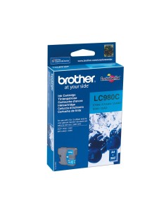 Brother LC-980C cartuccia d'inchiostro 1 pz Originale Ciano