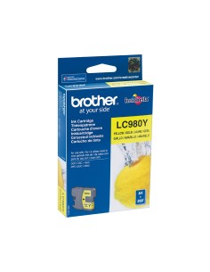 Brother LC-980Y cartuccia d'inchiostro 1 pz Originale Giallo