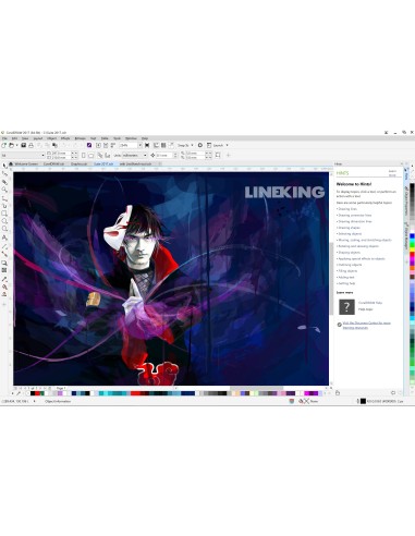 Corel CorelDraw Graphics Suite 2017 5-50U UPG Aggiornamento Multilingua