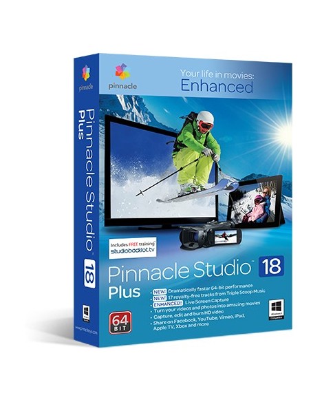 Corel Pinnacle Studio 18 Plus, Corp Lic 5-10
