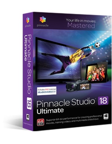 Corel Pinnacle Studio 18 Ultimate, Edu Lic 5-50 Istruzione (EDU)