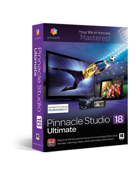 Corel Pinnacle Studio 18 Ultimate, Edu Lic 5-50 Istruzione (EDU)