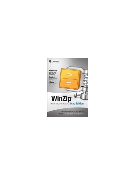 Corel WinZip Mac Edition, 200-499u, 1Y, MNT 1 anno i