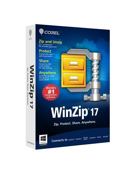 Corel WinZip 17, 1Y, 50000 - 99999U, EDU Istruzione (EDU)