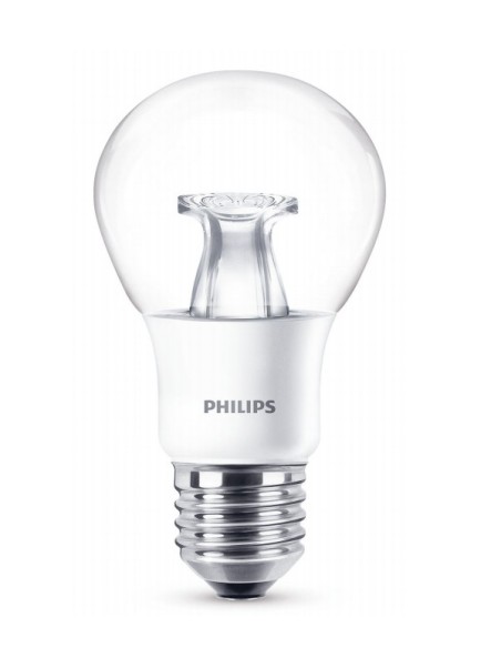 Philips 8W (60W), Clear Lampadina a risparmio energetico E27