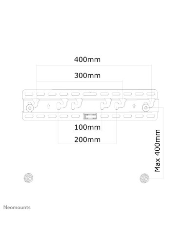 Neomounts by Newstar Supporto a parete per TV