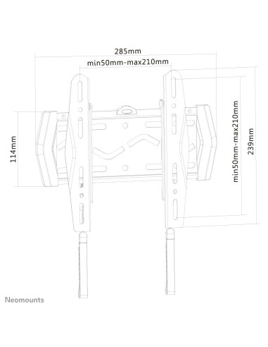 Neomounts by Newstar Supporto a parete per TV